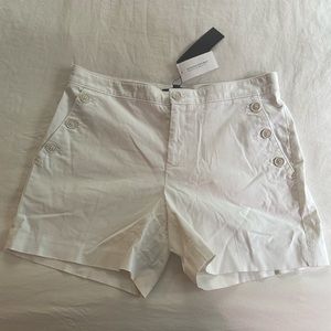 Banana Republic White Short